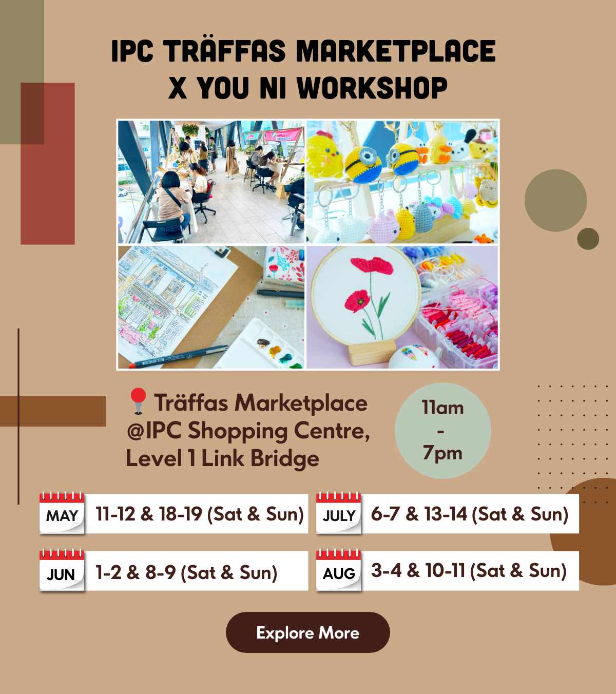 IPC Träffas Marketplace X You Ni Workshop