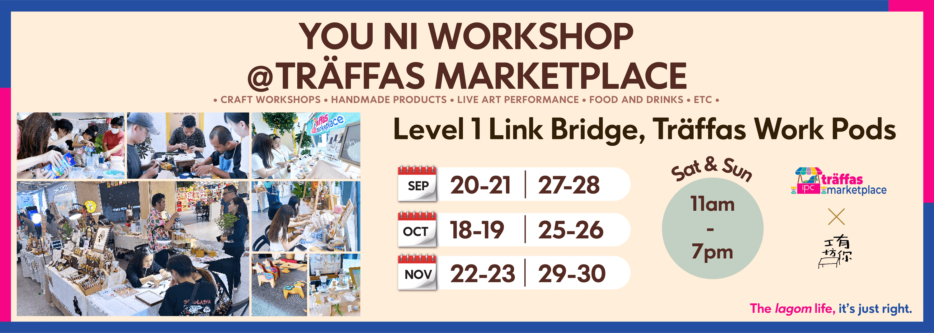 IPC Träffas Marketplace X You Ni Workshop