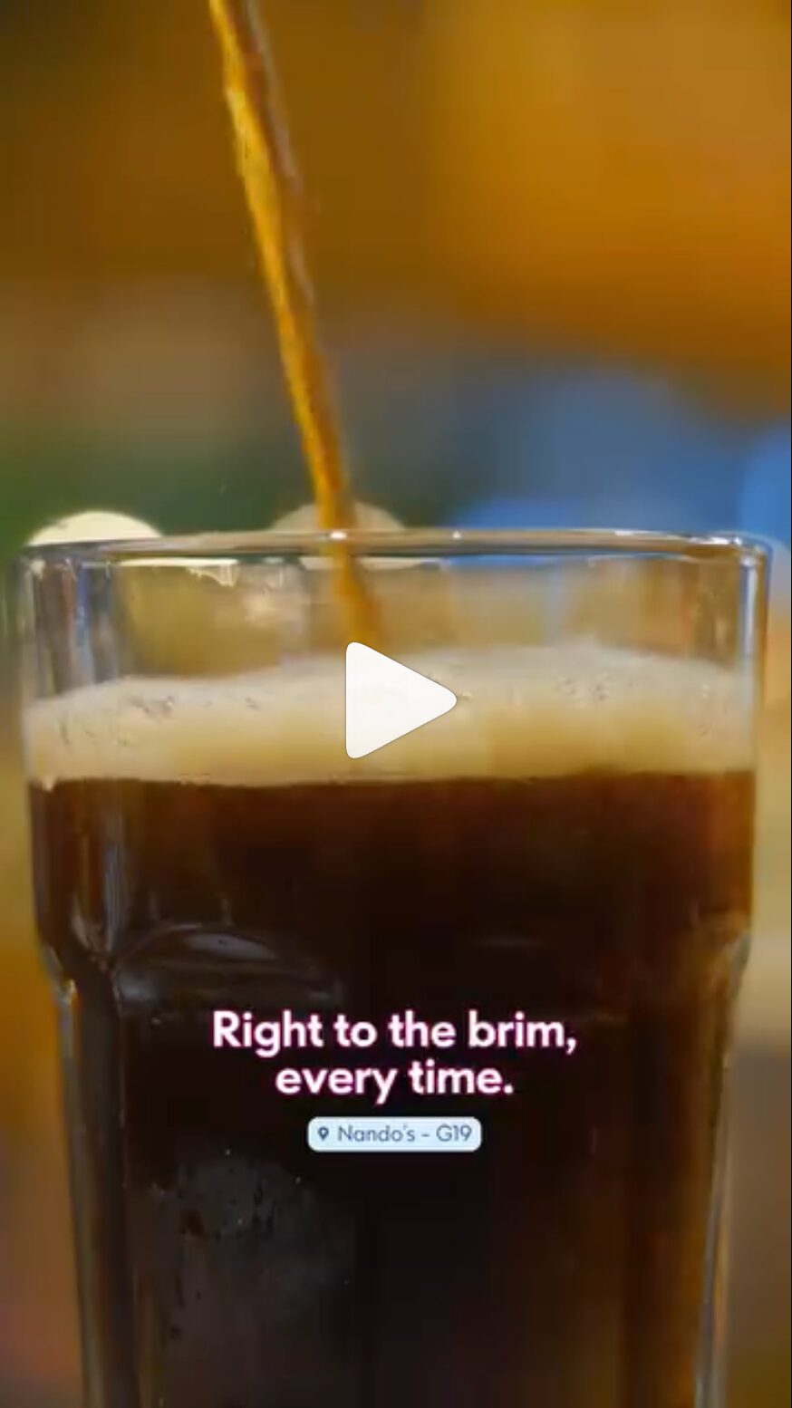 The perfect sip,
every time