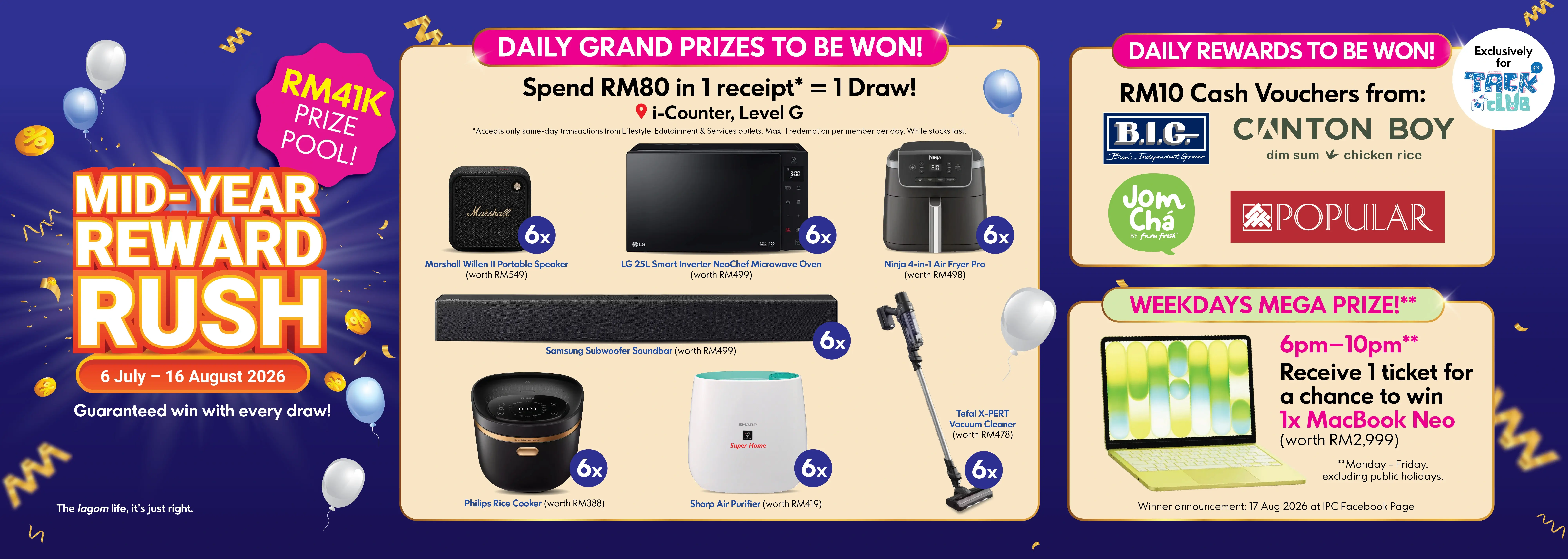 Mid-Year Lifestyle Reward Rush