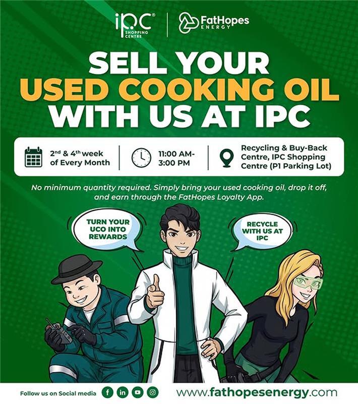 Used cooking oil